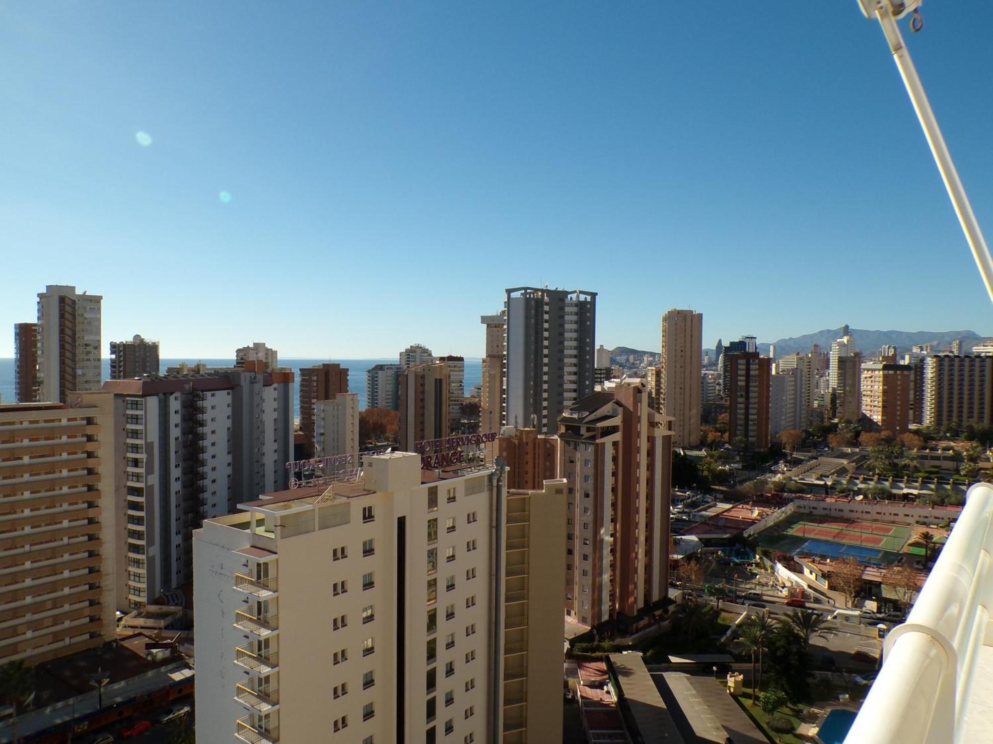 Apartamento Torre Domo Benidorm Kültér fotó