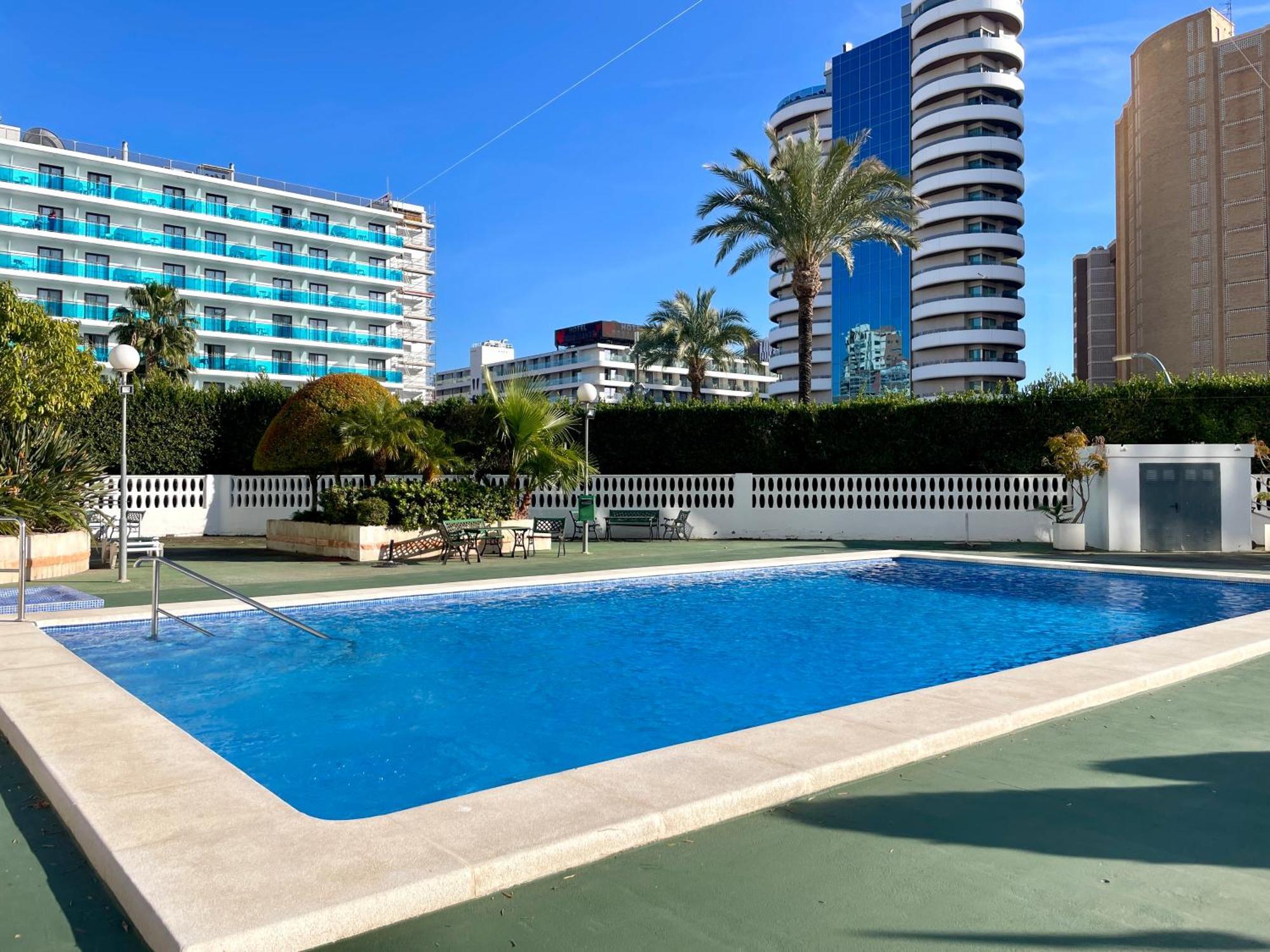 Apartamento Torre Domo Benidorm Kültér fotó